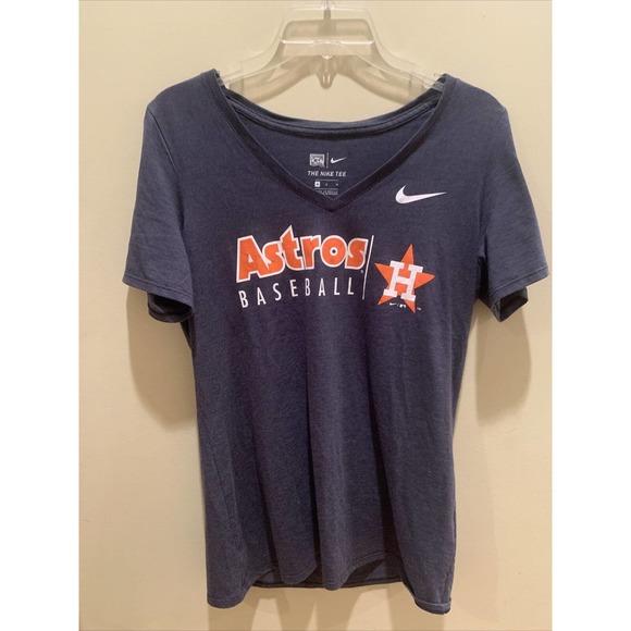 Nike Tops - Cooperstown collection The Nike Tee Astros Baseball Size M Womens V-neck